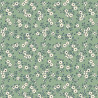 Printed Popelin OBIA Nettle / Navy Blue